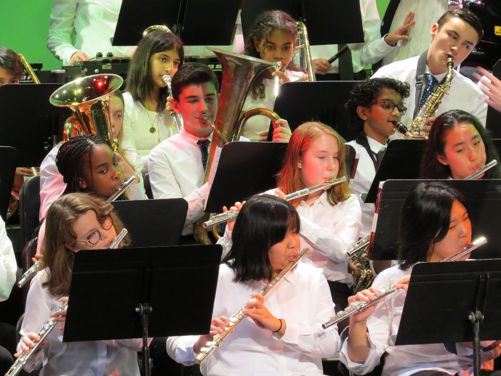 Middle School Students Shine at Concert